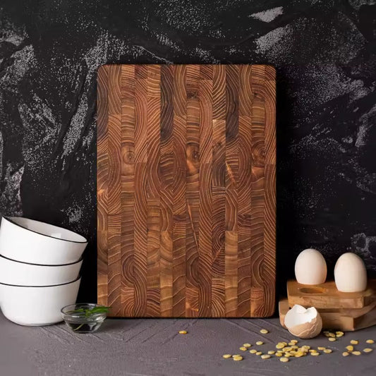 Professional End Grain Solid Wood Cutting Board